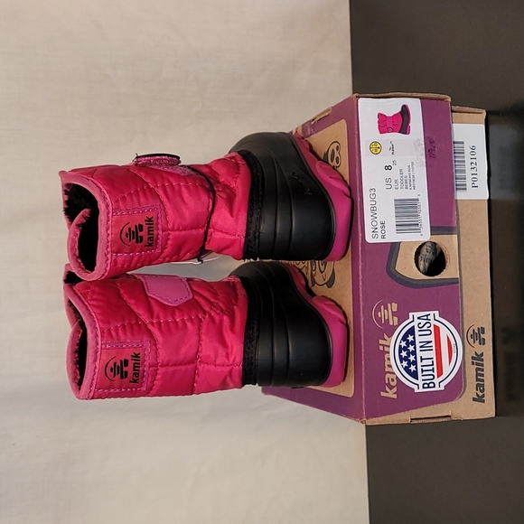 Kamik snowbug3 rose Winter Snow Boots - Picture 3 of 5